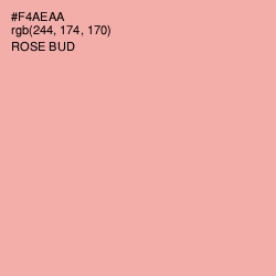 #F4AEAA - Rose Bud Color Image