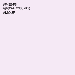 #F4E9F5 - Amour Color Image