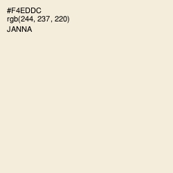 #F4EDDC - Janna Color Image