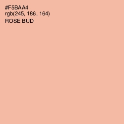 #F5BAA4 - Rose Bud Color Image
