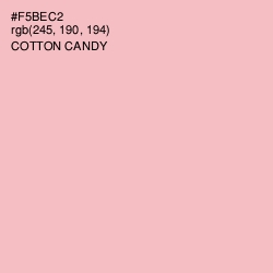 #F5BEC2 - Cotton Candy Color Image