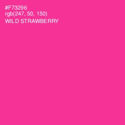 #F73296 - Wild Strawberry Color Image