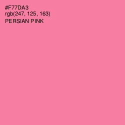 #F77DA3 - Persian Pink Color Image