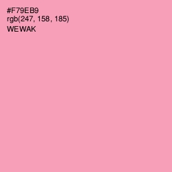 #F79EB9 - Wewak Color Image