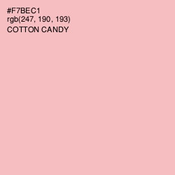 #F7BEC1 - Cotton Candy Color Image