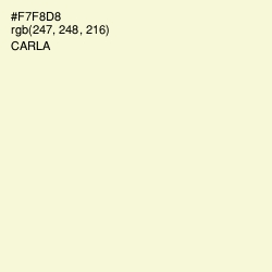 #F7F8D8 - Carla Color Image
