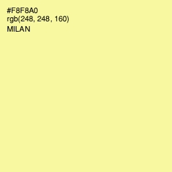 #F8F8A0 - Milan Color Image