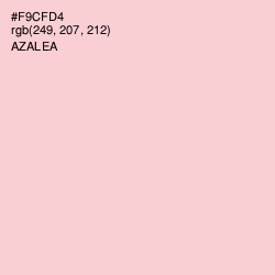 #F9CFD4 - Azalea Color Image