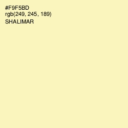 #F9F5BD - Shalimar Color Image