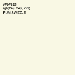 #F9F8E5 - Rum Swizzle Color Image