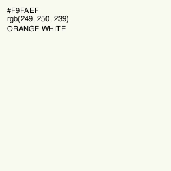 #F9FAEF - Orange White Color Image