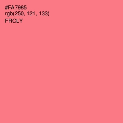 #FA7985 - Froly Color Image