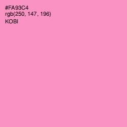 #FA93C4 - Kobi Color Image