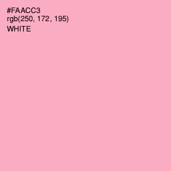 #FAACC3 - Carnation Pink Color Image