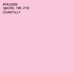 #FAC6DB - Chantilly Color Image