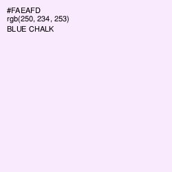 #FAEAFD - Blue Chalk Color Image