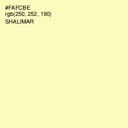#FAFCBE - Shalimar Color Image