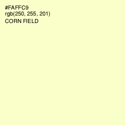 #FAFFC9 - Corn Field Color Image