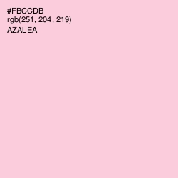 #FBCCDB - Azalea Color Image