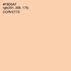 #FBD0AF - Corvette Color Image