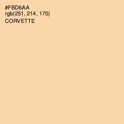 #FBD6AA - Corvette Color Image