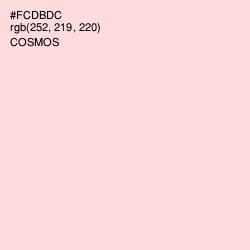 #FCDBDC - Cosmos Color Image