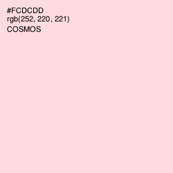 #FCDCDD - Cosmos Color Image