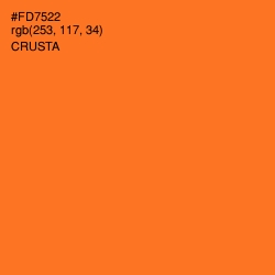 #FD7522 - Crusta Color Image