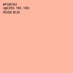#FDB7A0 - Rose Bud Color Image