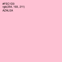 #FEC1D3 - Azalea Color Image