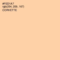 #FED1A7 - Corvette Color Image