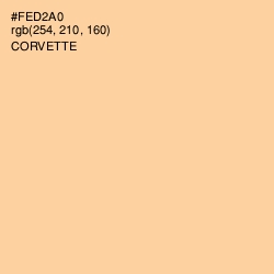 #FED2A0 - Corvette Color Image