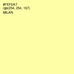 #FEFEA7 - Milan Color Image