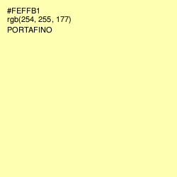 #FEFFB1 - Portafino Color Image