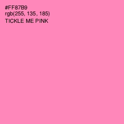 #FF87B9 - Tickle Me Pink Color Image