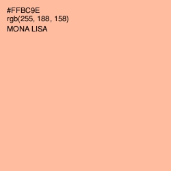 #FFBC9E - Mona Lisa Color Image