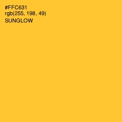 #FFC631 - Sunglow Color Image