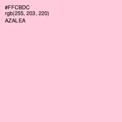 #FFCBDC - Azalea Color Image