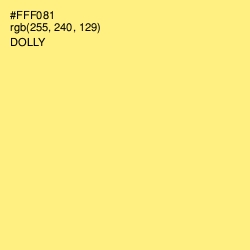 #FFF081 - Dolly Color Image