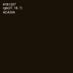 #1B1207 - Acadia Color Image