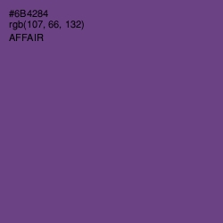 #6B4284 - Affair Color Image