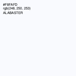 #F8FAFD - Alabaster Color Image