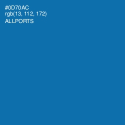 #0D70AC - Allports Color Image