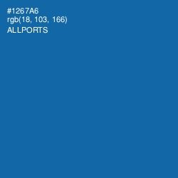 #1267A6 - Allports Color Image