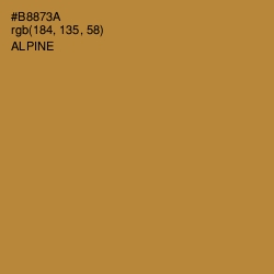#B8873A - Alpine Color Image