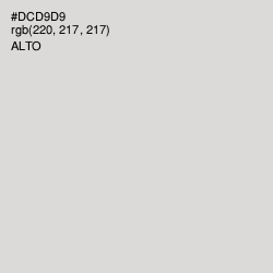 #DCD9D9 - Alto Color Image