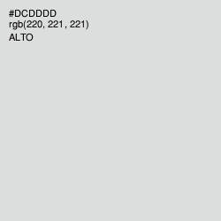 #DCDDDD - Alto Color Image