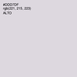 #DDD7DF - Alto Color Image