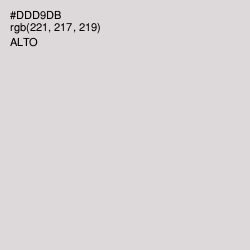 #DDD9DB - Alto Color Image