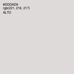 #DDDAD9 - Alto Color Image